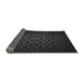 Thickness of Patterned Midnight Gray Rug, pat213gry