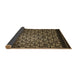 Thickness of Patterned Copper Brown Rug, pat2141brn