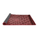 Thickness of Patterned Red Rug, pat2141rd