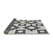 Thickness of Patterned Platinum Gray Rug, pat215gry