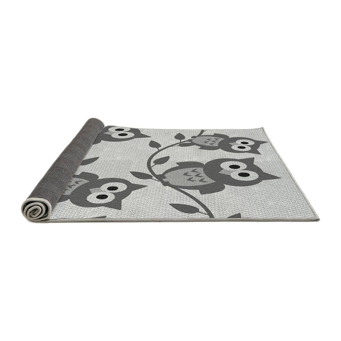 Thickness of Patterned Gray Rug, pat2151gry