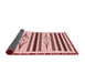 Thickness of Patterned Pink Rug, pat2153rd