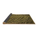 Thickness of Patterned Bakers Brown Rug, pat2156brn