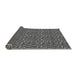 Thickness of Patterned Black Rug, pat2158gry