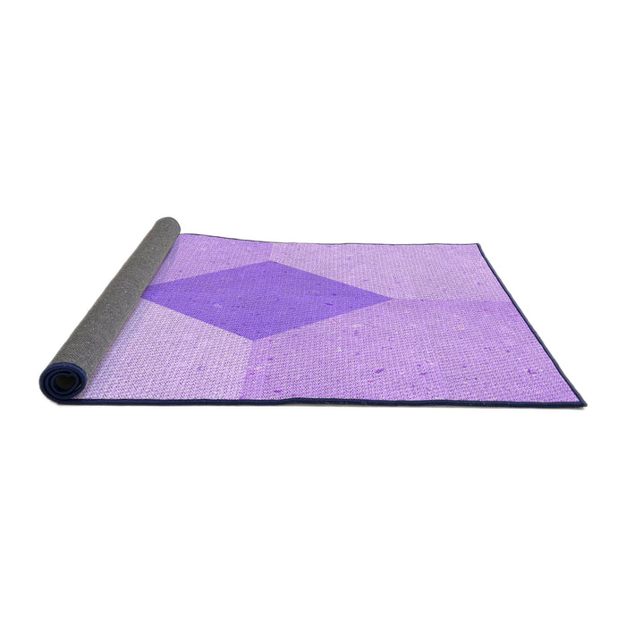 Thickness of Patterned Purple Rug, pat2165pur