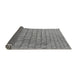 Thickness of Patterned Ash Gray Rug, pat2175gry