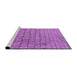 Sideview of Machine Washable Transitional Violet Purple Rug, wshpat2175pur