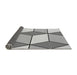 Thickness of Patterned Gray Rug, pat2206gry