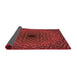 Thickness of Patterned Red Rug, pat2218rd