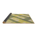 Thickness of Patterned Brass Green Rug, pat223brn