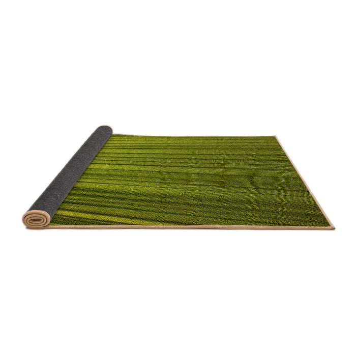 Thickness of Patterned Pistachio Green Rug, pat2231yw