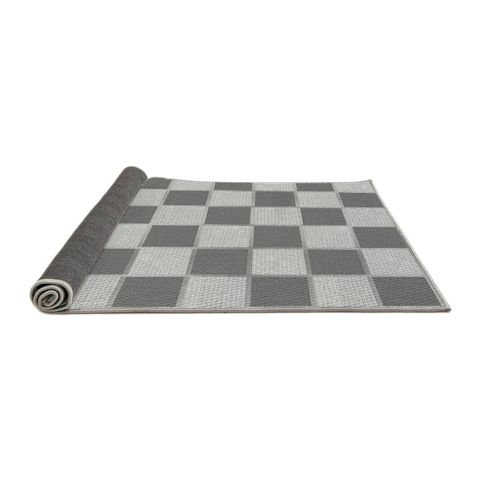 Thickness of Patterned Platinum Gray Rug, pat225gry