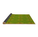 Thickness of Patterned Pistachio Green Rug, pat2251yw