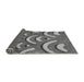 Thickness of Patterned Black Rug, pat2259gry