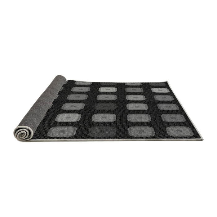 Thickness of Patterned Midnight Gray Rug, pat2262gry