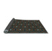 Thickness of Patterned Midnight Gray Rug, pat2272lblu