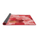 Thickness of Patterned Red Rug, pat2277rd