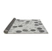 Thickness of Patterned Platinum Gray Rug, pat2278gry