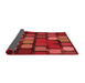 Thickness of Patterned Red Rug, pat2279rd