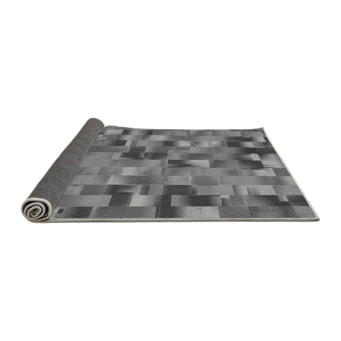 Thickness of Patterned Gray Rug, pat2285gry