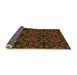 Thickness of Patterned Oak Brown Rug, pat2292org