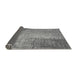 Thickness of Patterned Cloud Gray Rug, pat2298gry