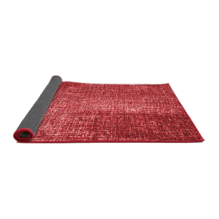 Thickness of Patterned Red Rug, pat2298rd