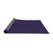 Thickness of Patterned Amethyst Purple Rug, pat2299pur