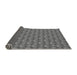 Thickness of Patterned Gray Rug, pat2300gry