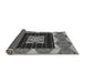 Thickness of Patterned Dark Gray Rug, pat231gry