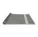 Thickness of Patterned Platinum Silver Gray Rug, pat2318gry