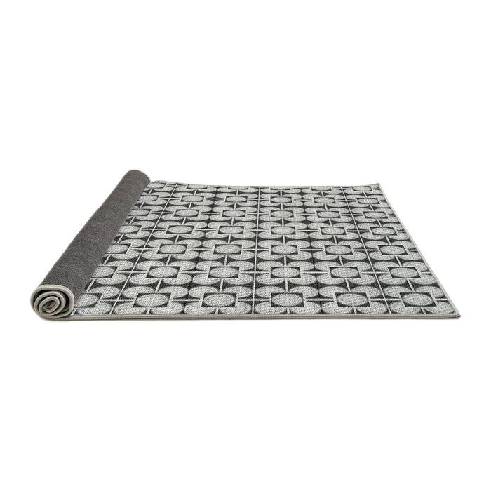 Thickness of Patterned Gray Rug, pat2325gry