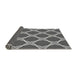 Thickness of Patterned Dark Gray Rug, pat2327gry