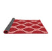 Thickness of Patterned Red Rug, pat2327rd