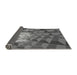 Thickness of Patterned Gray Rug, pat233gry
