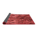 Thickness of Patterned Red Rug, pat2333rd