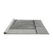 Sideview of Machine Washable Transitional Platinum Gray Rug, wshpat2335gry