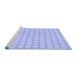 Sideview of Machine Washable Transitional Purple Rug, wshpat2346blu