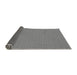 Thickness of Patterned Smokey Gray Rug, pat2350gry