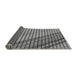 Thickness of Patterned Dark Gray Rug, pat2358gry