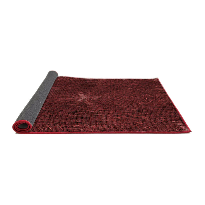 Thickness of Patterned Red Rug, pat2372rd