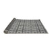 Thickness of Patterned Cloud Gray Rug, pat2383gry