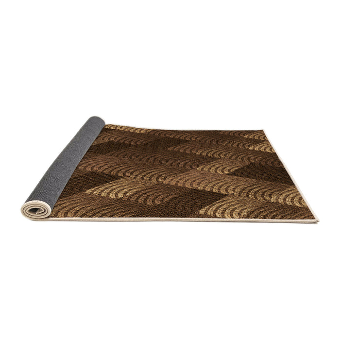 Thickness of Patterned Red Rug, pat2385org