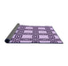 Thickness of Patterned Purple Rug, pat2394pur