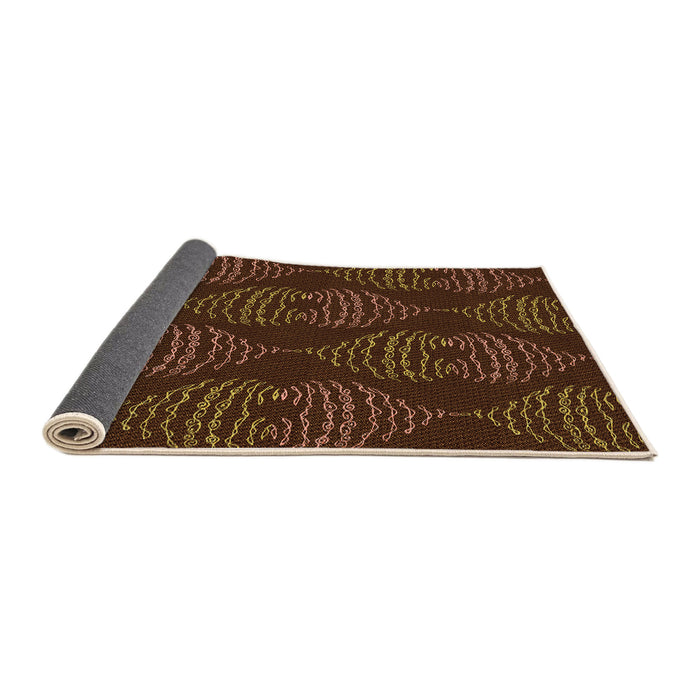 Thickness of Patterned Red Rug, pat2400org