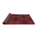 Thickness of Patterned Red Rug, pat2400rd