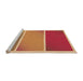 Sideview of Machine Washable Transitional Orange Rug, wshpat2412org