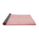 Thickness of Patterned Pink Rug, pat2413rd