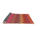 Thickness of Patterned Red Rug, pat2417org