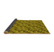 Thickness of Patterned Yellow Rug, pat2420yw